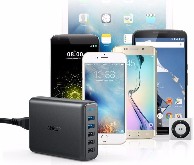 Сетевое зарядное устройство Anker PowerPort 5