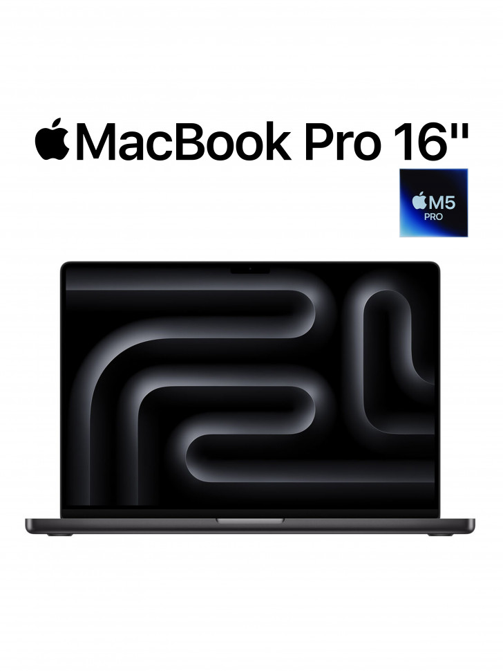 Apple MacBook Pro 16 M5 Pro 18-Core/GPU 20-Core/24Gb/1Tb Space Black