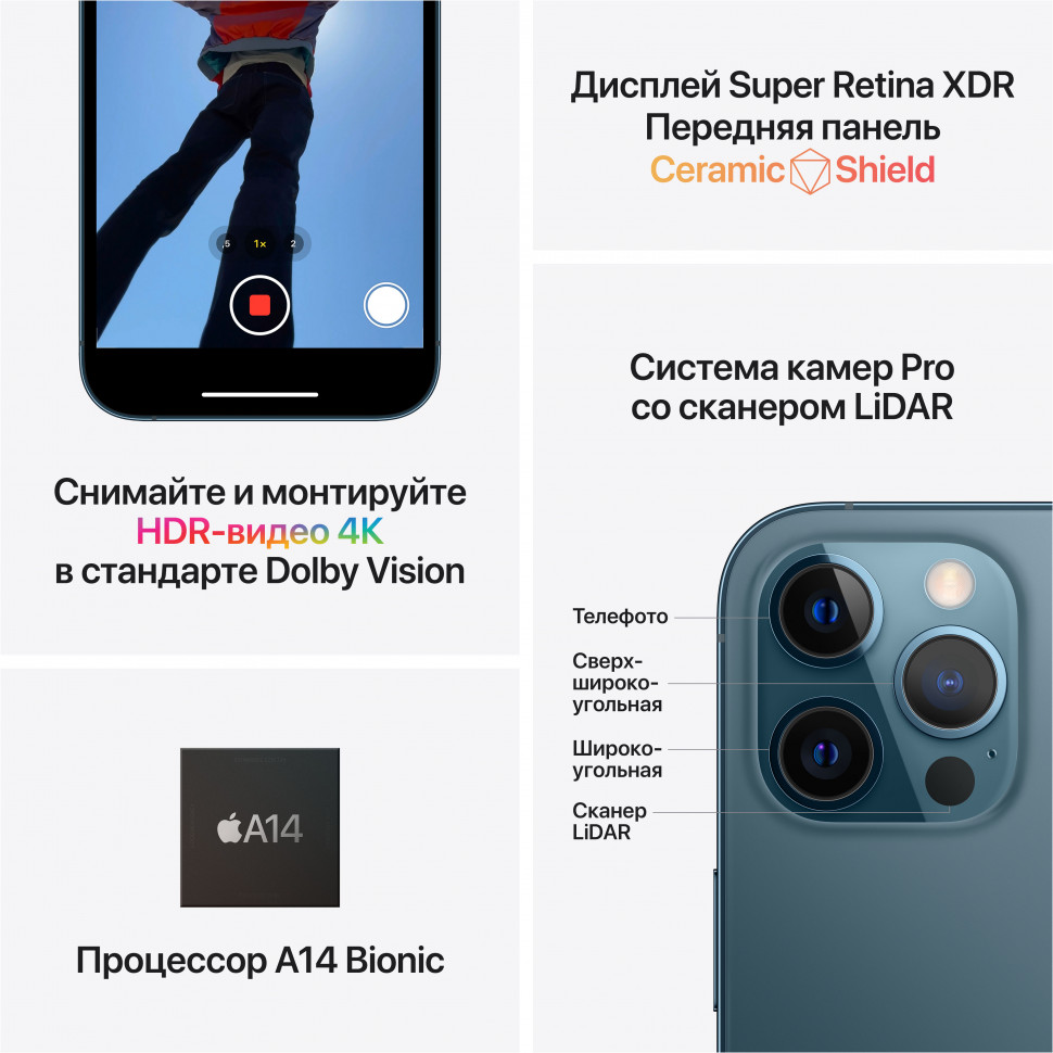 Apple iPhone 12 Pro Max 512Gb Золотой