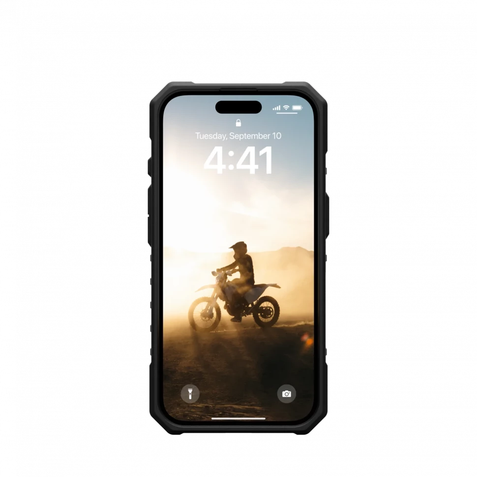 Чехол UAG Pathfinder Clear для iPhone 16 (Ice/Silver) 