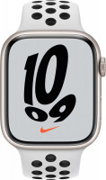 Apple Watch Nike Series 7 45mm «Сияющая звезда», спортивный ремешок Nike