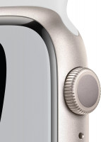 Apple Watch Nike Series 7 45mm «Сияющая звезда», спортивный ремешок Nike