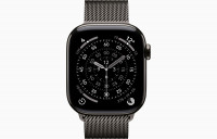 Apple Watch Series 11 42mm Slate Titanium Case with Milanese Loop Slate