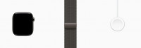 Apple Watch Series 11 42mm Slate Titanium Case with Milanese Loop Slate