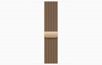 Apple Watch Series 11 46mm Gold Titanium Case with Milanese Loop Gold (S/M, 130-180mm)