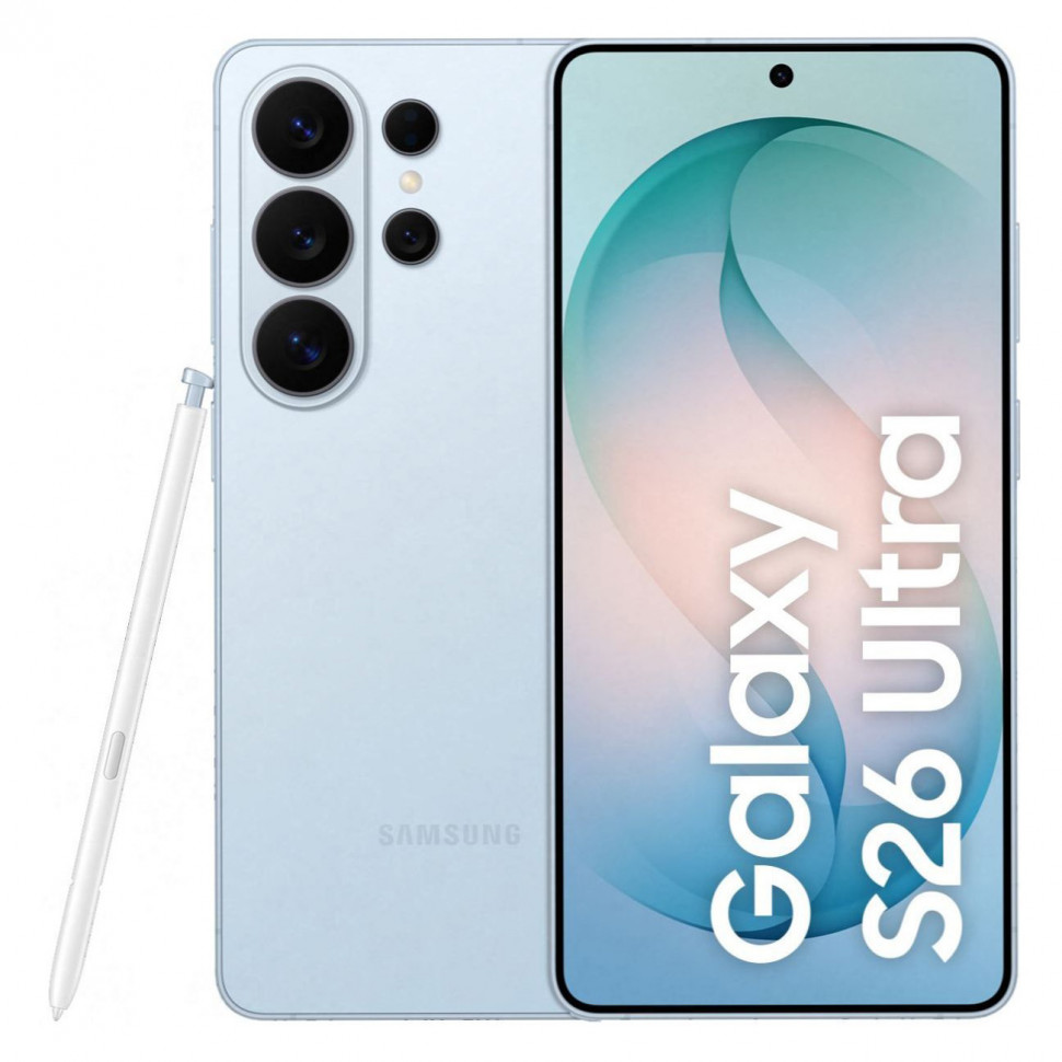 Смартфон Samsung Galaxy S26 Ultra 512Gb Sky Blue (Небесно-голубой)