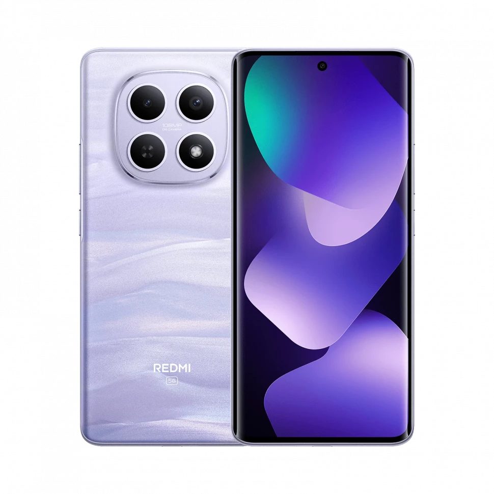 Смартфон Xiaomi REDMI Note 15 5G 12/512Gb Mist Purple (Туманно-фиолетовый)