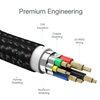 Кабель Choetech Nylon Braided USB-C to Lightning (1,2 м)
