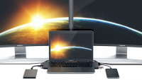 USB-хаб Satechi Aluminum Type-C Pro Hub Adapter для MacBook Pro 13”/15” Серый космос