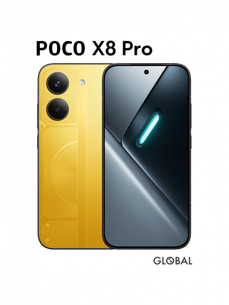Смартфон Xiaomi POCO X8 Pro 8/256Gb Yellow (Жёлтый)